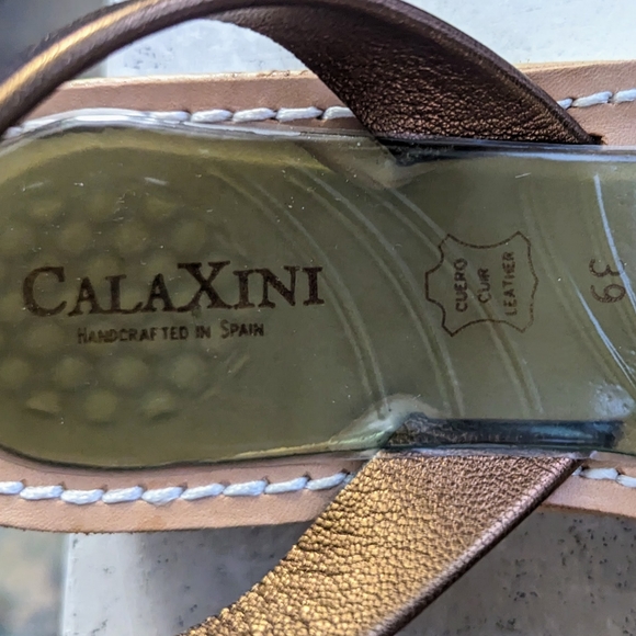 CALAXINI Bliss Boutique Cheetah Print Platform Sandal Size 7 - Picture 7 of 11